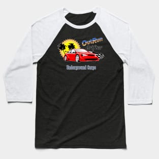 Outrun Drifter Underground Cargo Baseball T-Shirt